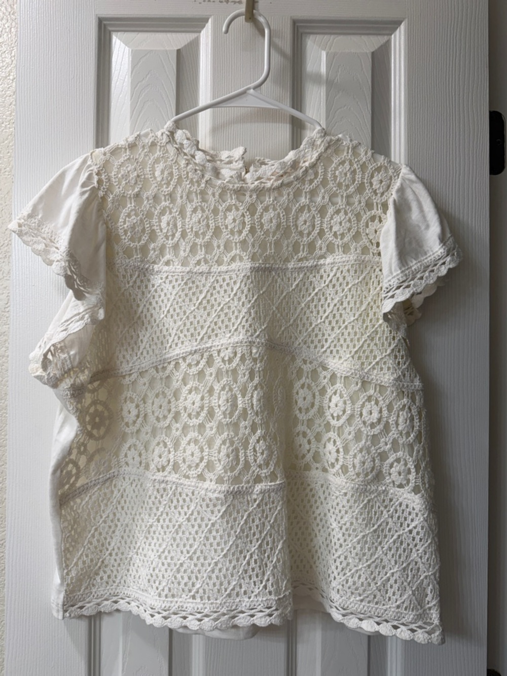 White Lace Blouse